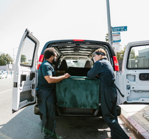 transporte con conductor Transporte de objetos