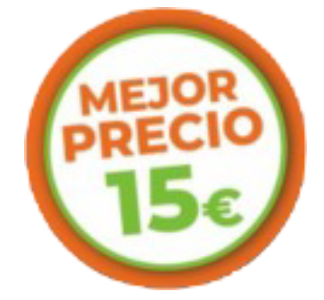 Mejor precio Precio de 15 euros